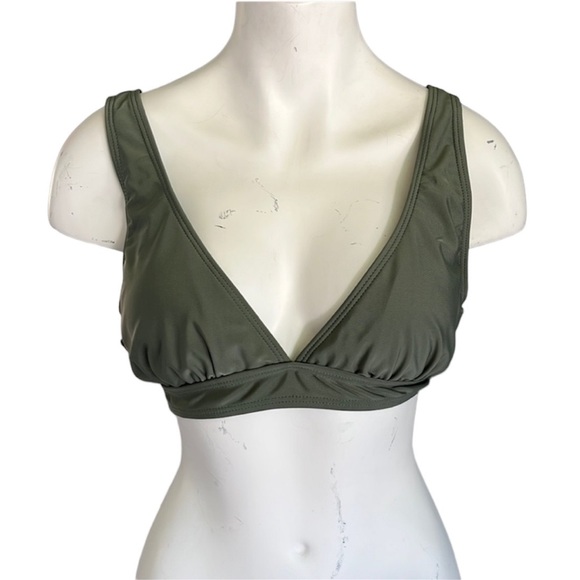 unknown Other - NWOT Bikini swimsuit Top Army Green Women’s medium